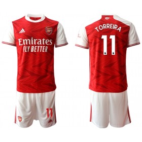 Fußballtrikots Arsenal Lucas Torreira 11 Kinder 2020-2021 Kurzarm Heimtrikotsatz kaufen